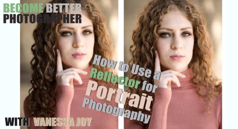 How to Use a Reflector for Portrait Photography How to Use a Reflector for Portrait Photography