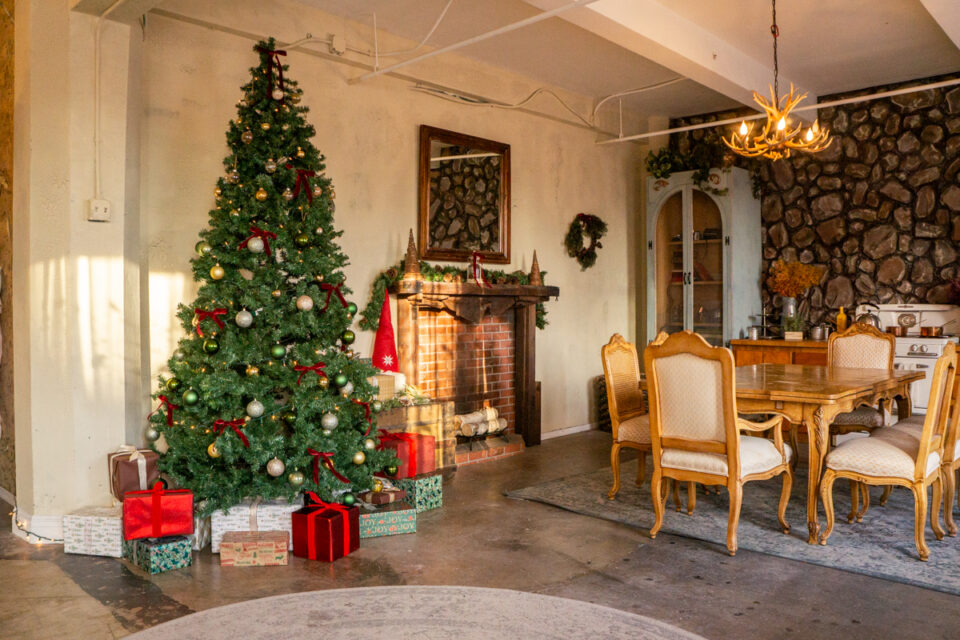 093025_Photo Studio with Christmas tree in Los Angeles_Loft 318