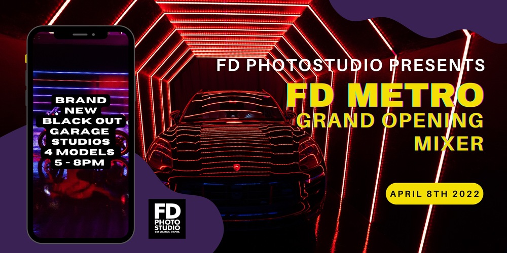 Grand opening of brand new Blackout Studios at FD Photo Studio Metro NYC! | FD Photo Studio