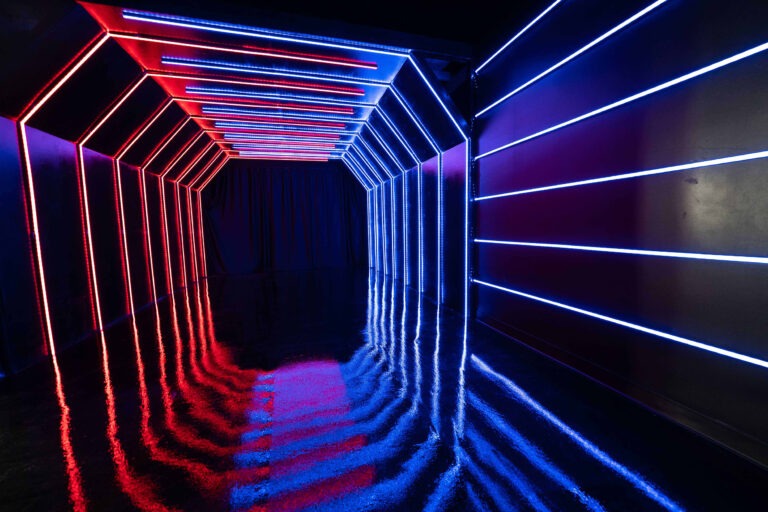 Metro 1 - Blackout car photo & studios with RGB Tunnel, RGB Walls, and Sports Bike photo studio in NY