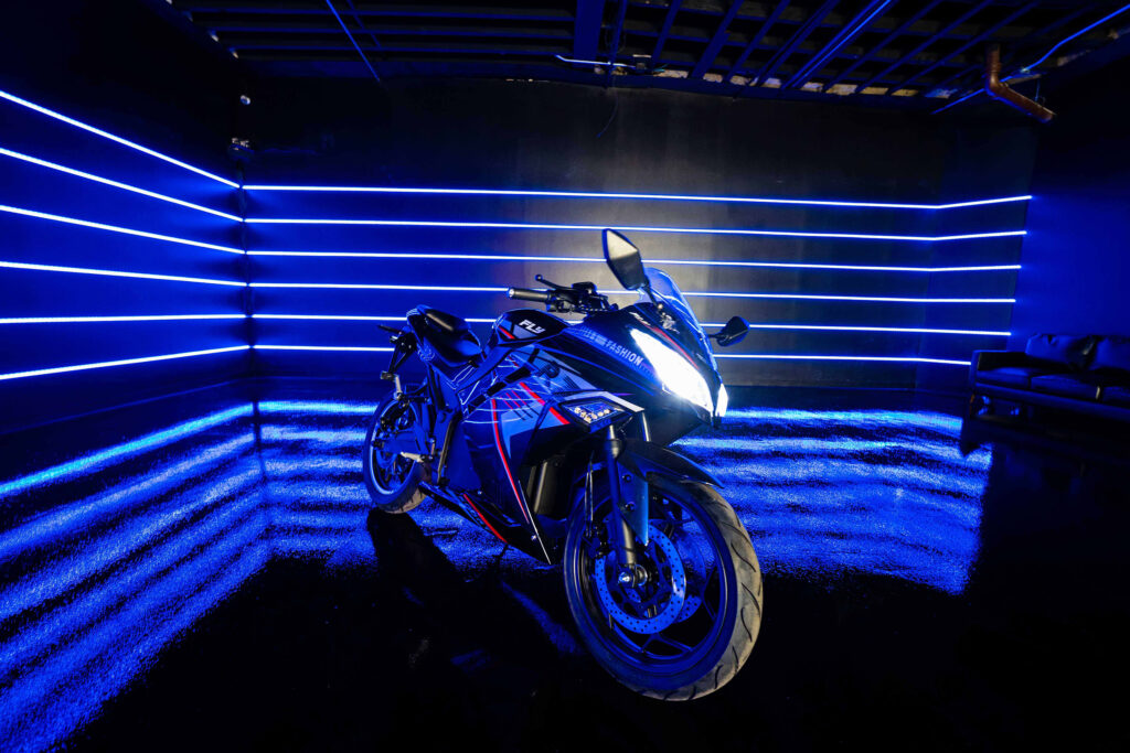 B James At FD Metro 1 Studio -Studio Photography, Shot at FD Photo Studio, RGB lights, Photoshoot, photographer, motorcycle photoshoot, FDmetro1, FD Studios New York, FD photo studio, FD New York, blog, bike shoot, affordable photostudio, !metro1, !done