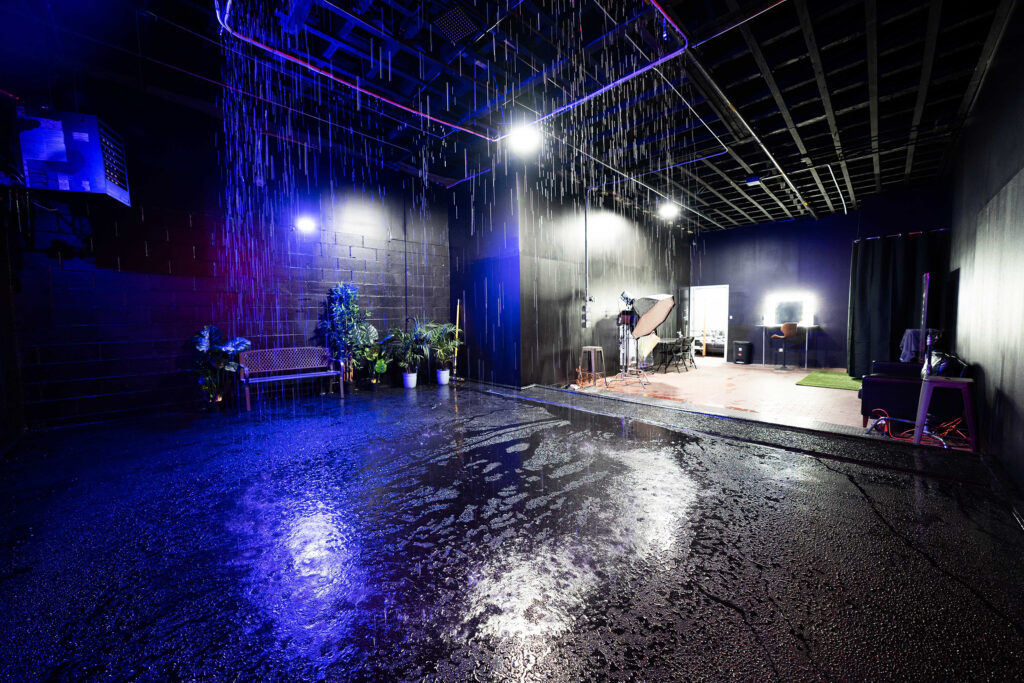 New Blackout, Rain Room, Cycwall, and Car Photo Studios for rent in NYC, Brooklyn. -