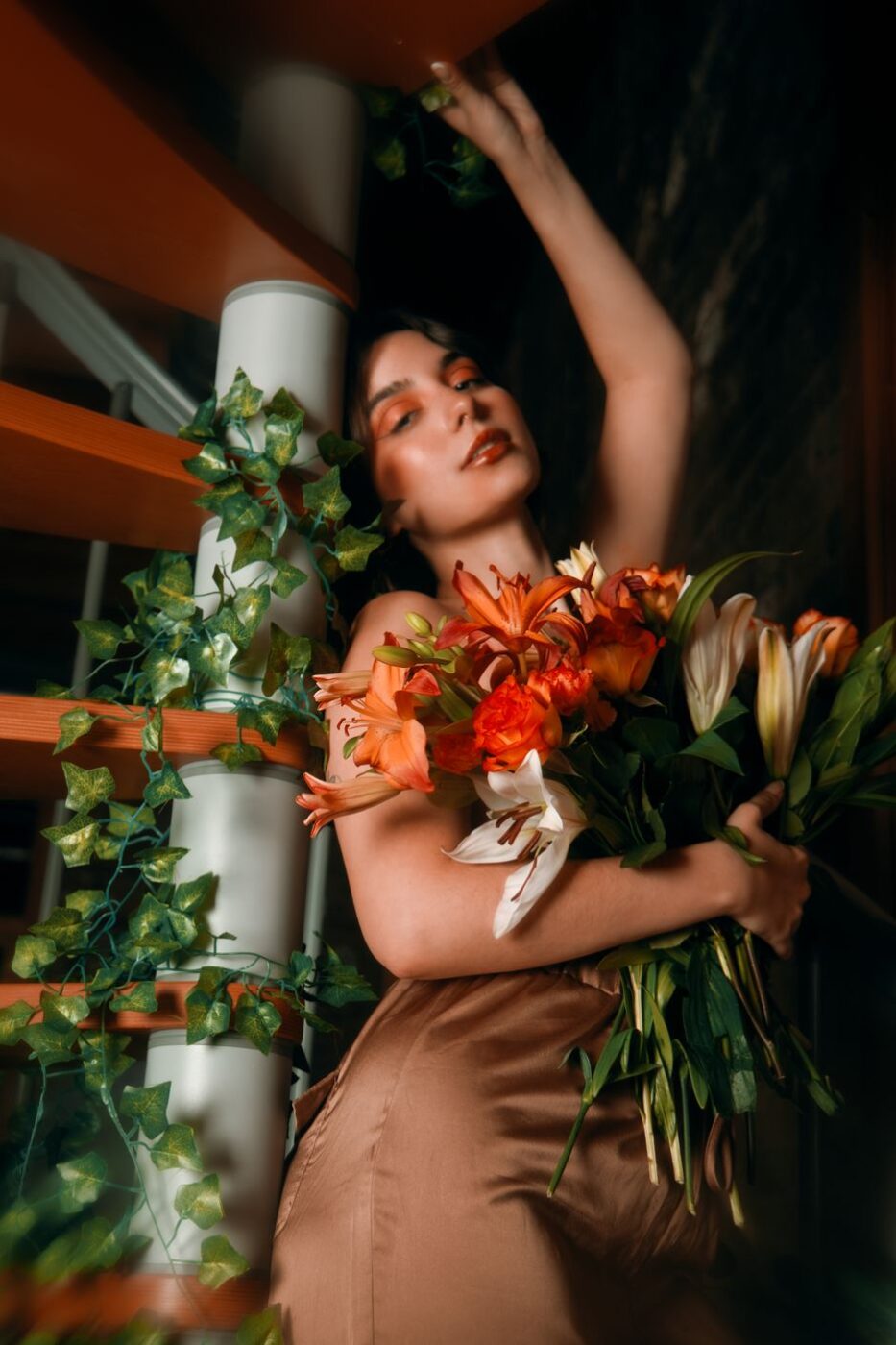 Nicole Lockhart visits FD Chicago3 Studio -spiral staircase, Rent a Studio, photostudio Chicago, Photostudio, Photography Studio, photographer, Kitchen, Hourly Studio Rental, Flower Wall, FDchicago3, FD Studios Chicago, FD Chicago, Chicago3, Chicago photo studio, Chicago, Brick Corner, Affordable Photo studio Chicago, Affordable, !chicago3