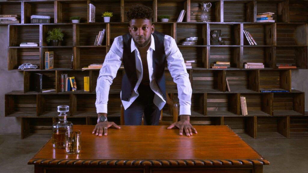 Rodney Valiant by Soaring Phoenix Photography -Wrong Ron, stage D, Shot at FD Photo Studio, Rental Studio, Photo Studio, Los Angeles, FD photo studio, DTLA, bookshelf, blog, !D