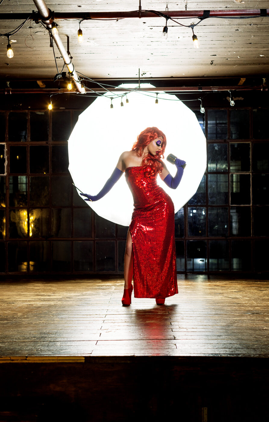 Jessica Rabbit inspired shoot At FD Studios -Shot at FD Photo Studio, rental stages, Photoshop, Photoshoot, photography services, photographer, New-York, New York Photo Studio, Model, FD photo studio, blog, beauty shoot, !NYC2, !done