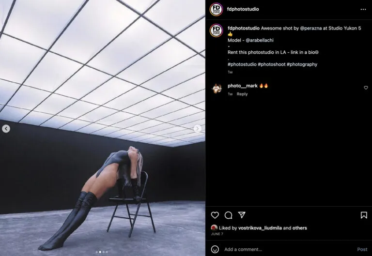 Shot at the studio with RGB ceiling Yukon 5