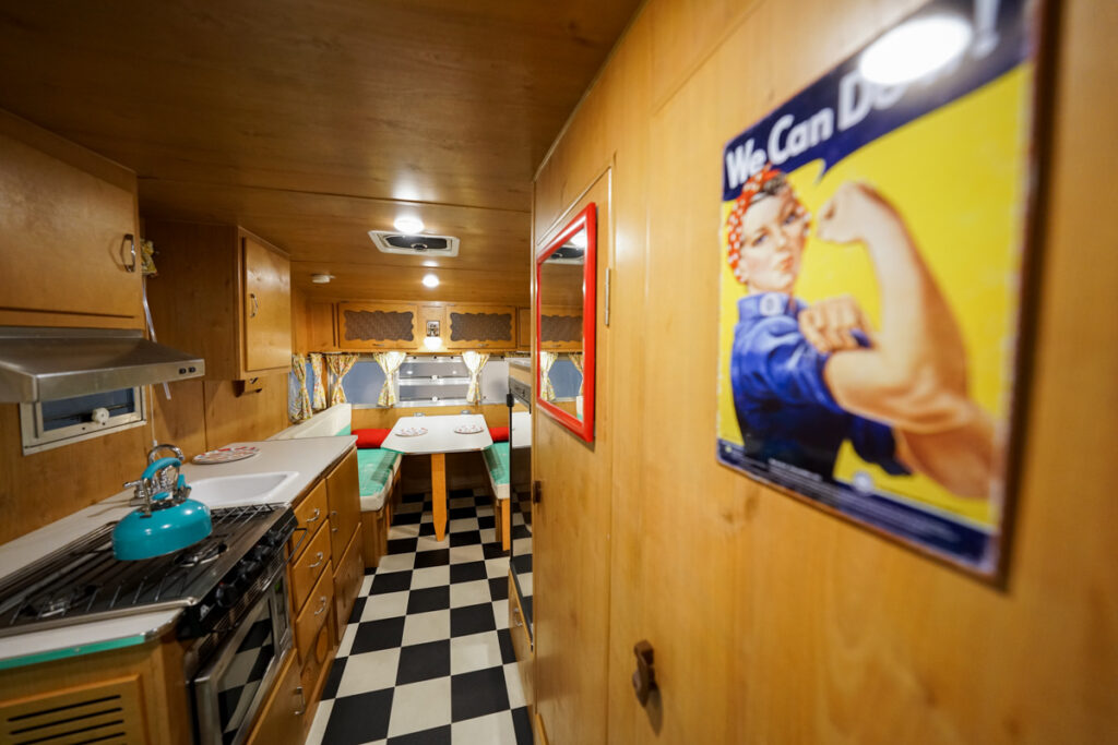New Vintage RV Studio Set in Los Angeles for Photo and Video Shoots -