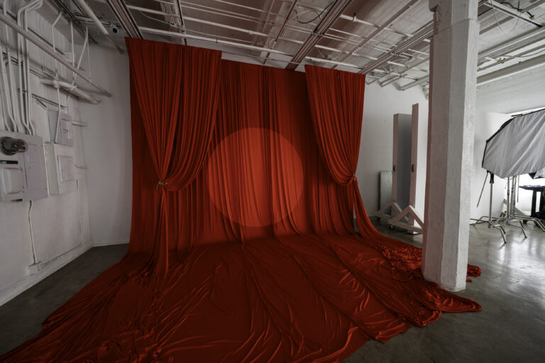 Daylight Photo Studio in Los Angeles with red backdrop_Loft 5_web size1