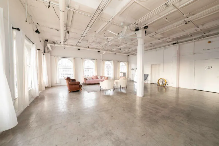 Daylight Photo Studio in Los Angeles with red backdrop_Loft 5_web size11