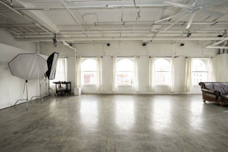 Daylight Photo Studio in Los Angeles with red backdrop_Loft 5_web size6