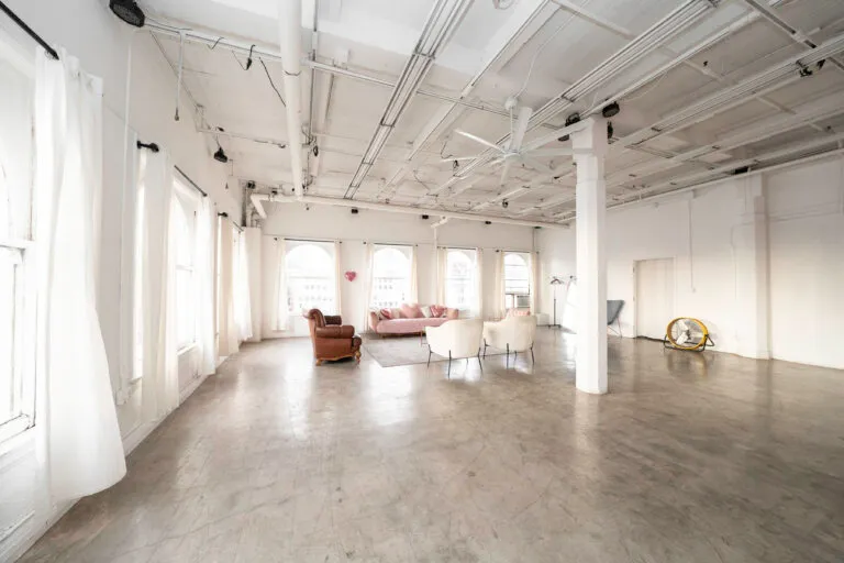 Daylight Photo Studio in Los Angeles with red backdrop_Loft 5_web size7