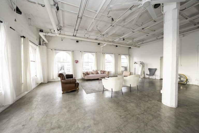 Daylight Photo Studio in Los Angeles with red backdrop_Loft 5_web size8