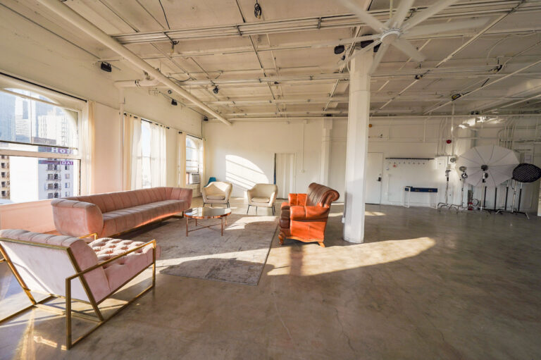 Daylight Photo studio for rent in Los angeles with arched windows and dt views Daylight Photo studio for rent in Los angeles with arched windows and dt views