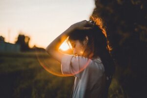 flare golden hour flare golden hour
