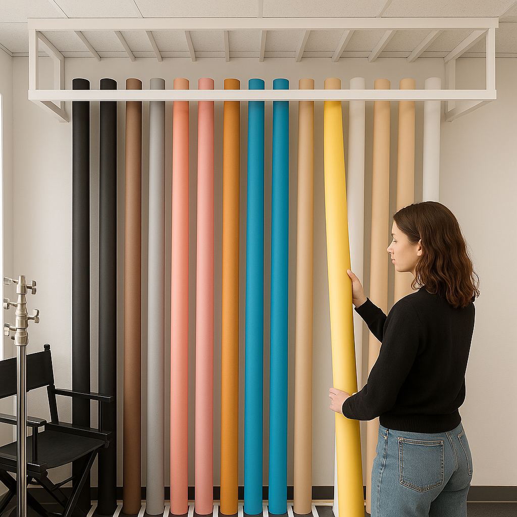 Using Seamless Backdrops at FD: A Quick Guide 📸 Using Seamless Backdrops at FD: A Quick Guide 📸