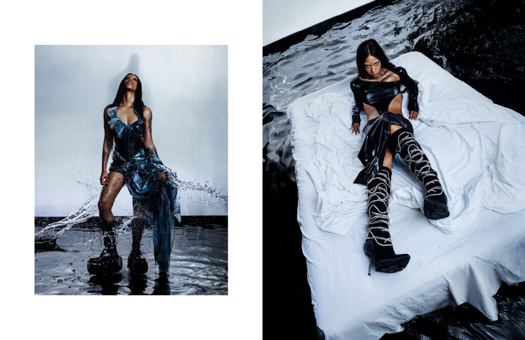 Walk on Water Photoshoot in Los Angeles with Rico Nasty -