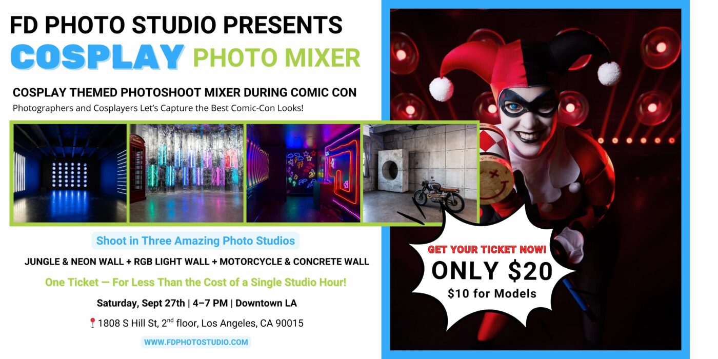 Cosplay event mixer LA Sep 2025