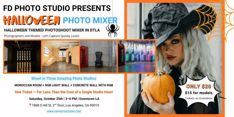 Halloween Photo Mixer in Los Angeles | FD Photo Studio