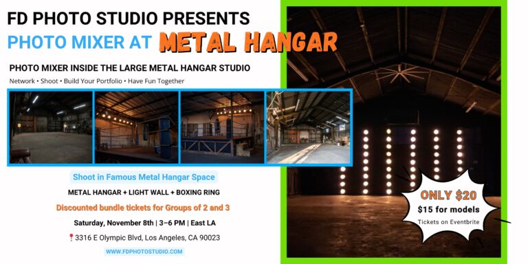 Photo Mixer Event at Metal Hangar in Los Angeles | FD Photo Studio