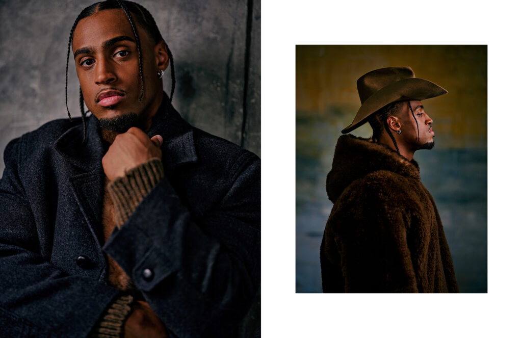 NFL Cornerback Kyler Gordon for Schön Magazine at FD Photo Studio New York -