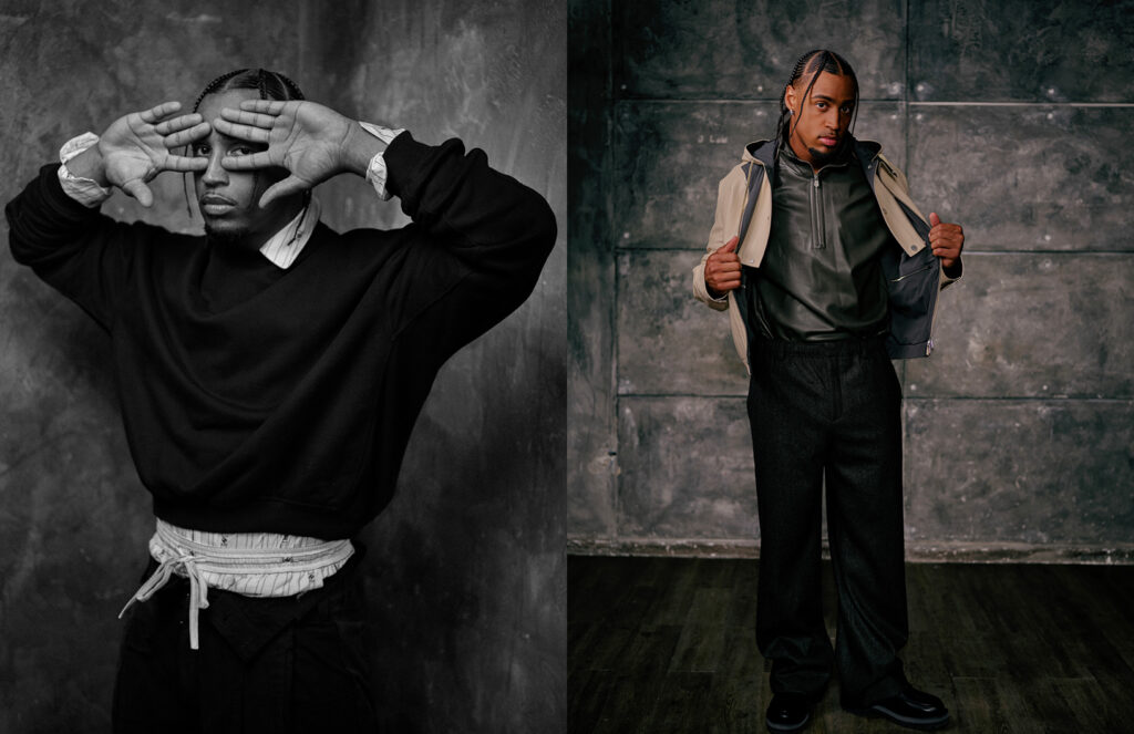 NFL Cornerback Kyler Gordon for Schön Magazine at FD Photo Studio New York -