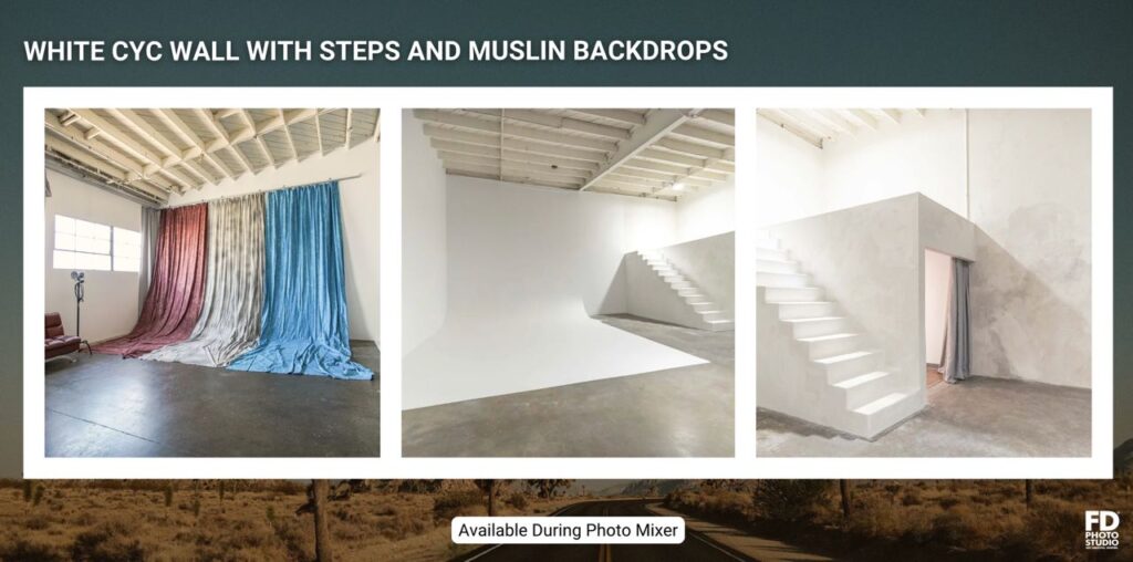 Photo Mixer Event with Vintage RV in LA | FD Photo Studio Photo Mixer Event with Vintage RV in LA | FD Photo Studio