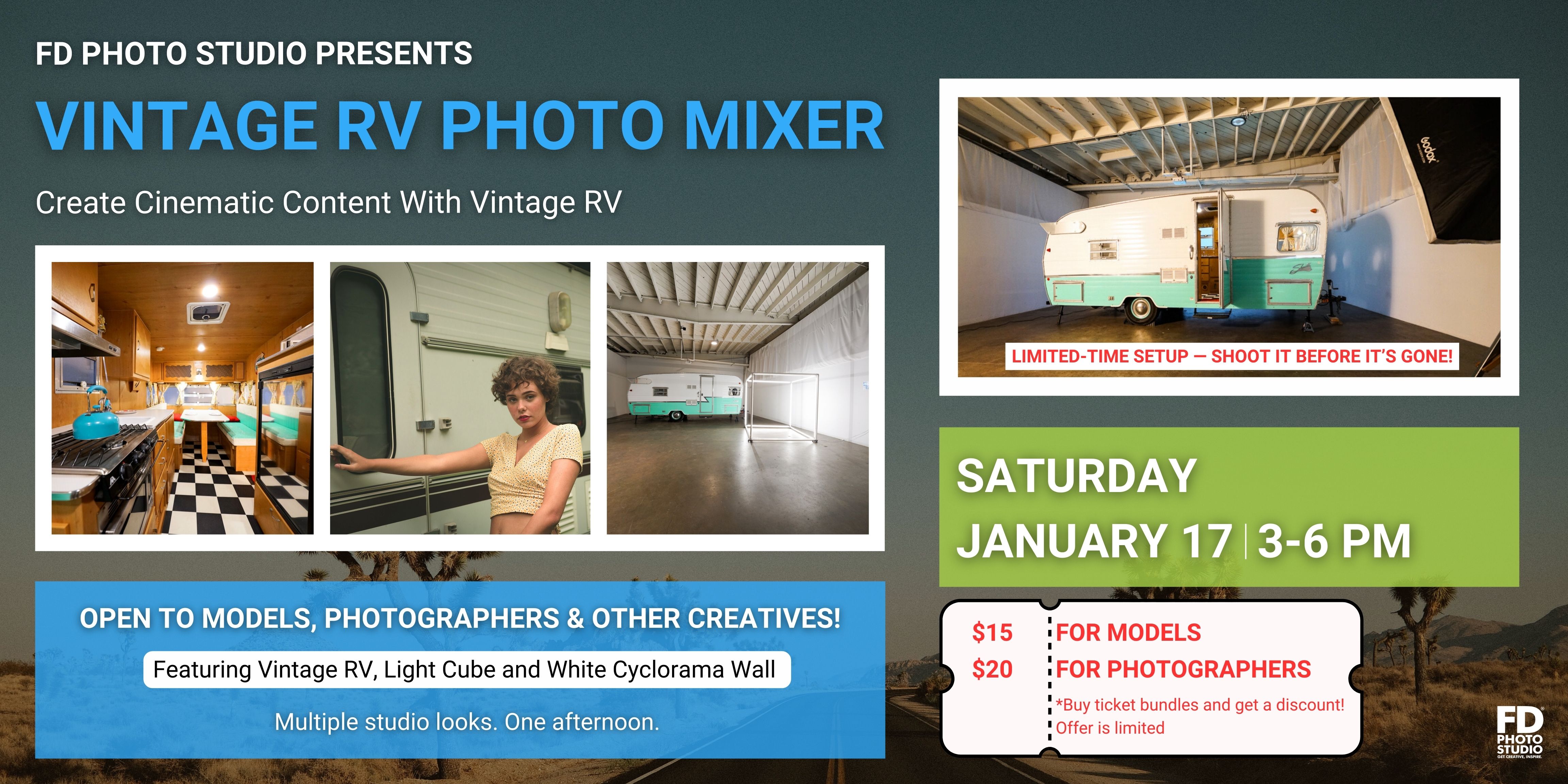 Workshop - FD Photo Studio for rent