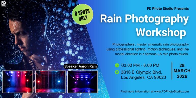 Rain Photography Workshop In Los Angeles | FD Photo Studio