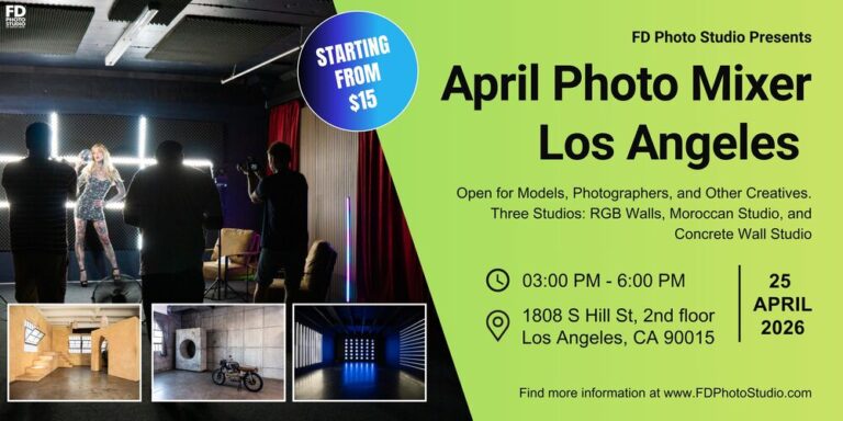 April Photo Mixer in Los Angeles | FD Photo Studio