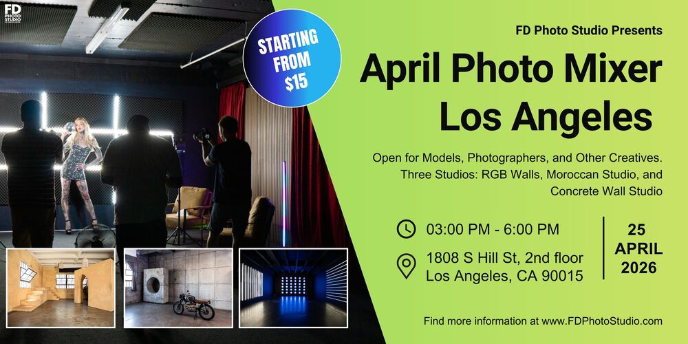 April Photo Mixer in Los Angeles | FD Photo Studio