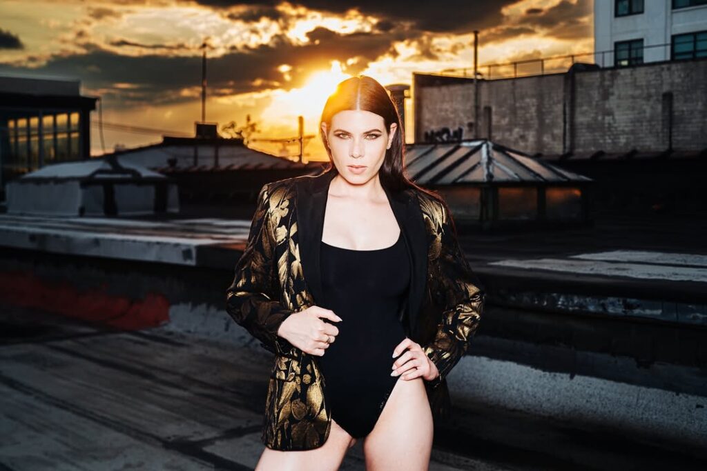 Model carolinegruen photographed by lukafunduk at Brooklyn 2