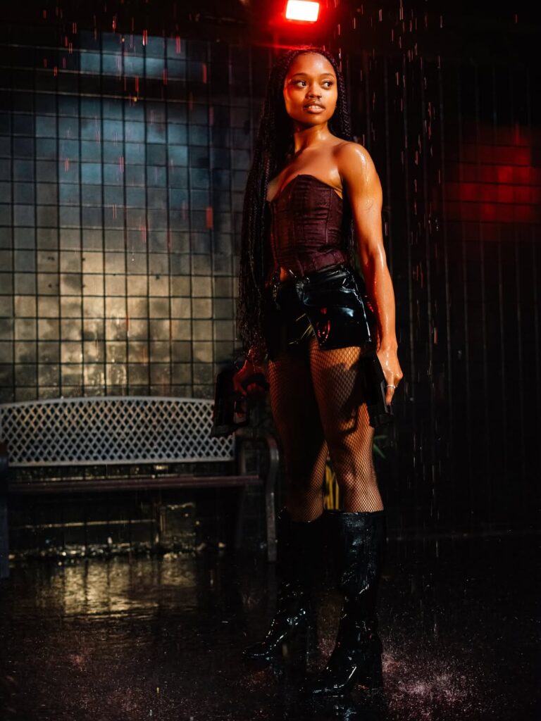 Model kiiantay photographed by allmediahouse at studio Metro 4