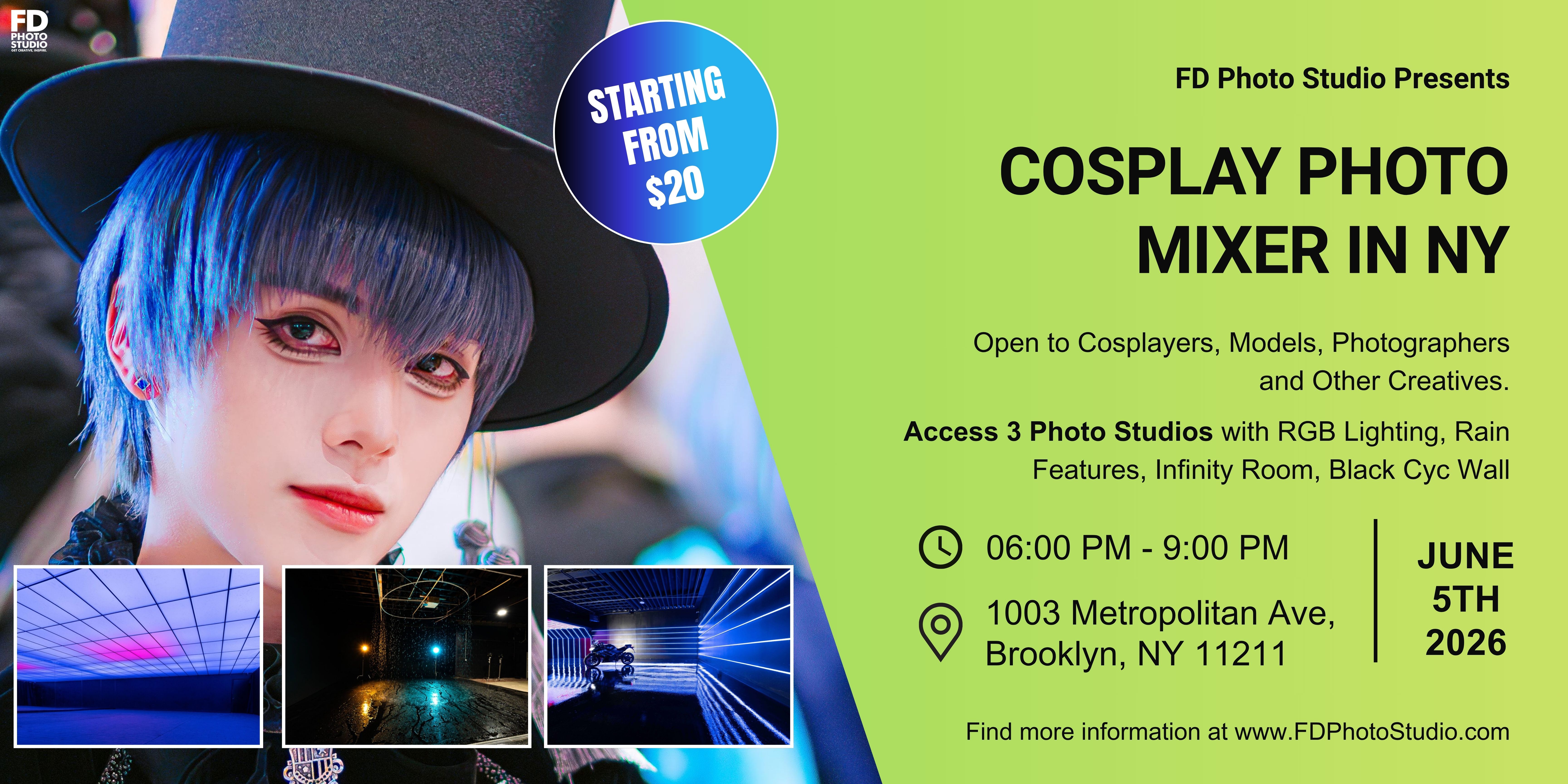 Cosplay Photo Mixer in Brooklyn | FD Photo Studio