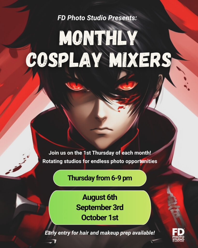 August Cosplay Photo Mixer in Brooklyn | FD Photo Studio August Cosplay Photo Mixer in Brooklyn | FD Photo Studio