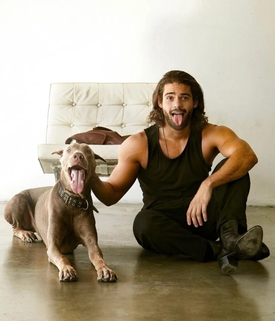 Model iamrenanpacheco and his dog photographed by genenfeldphoto at Hill 3 1