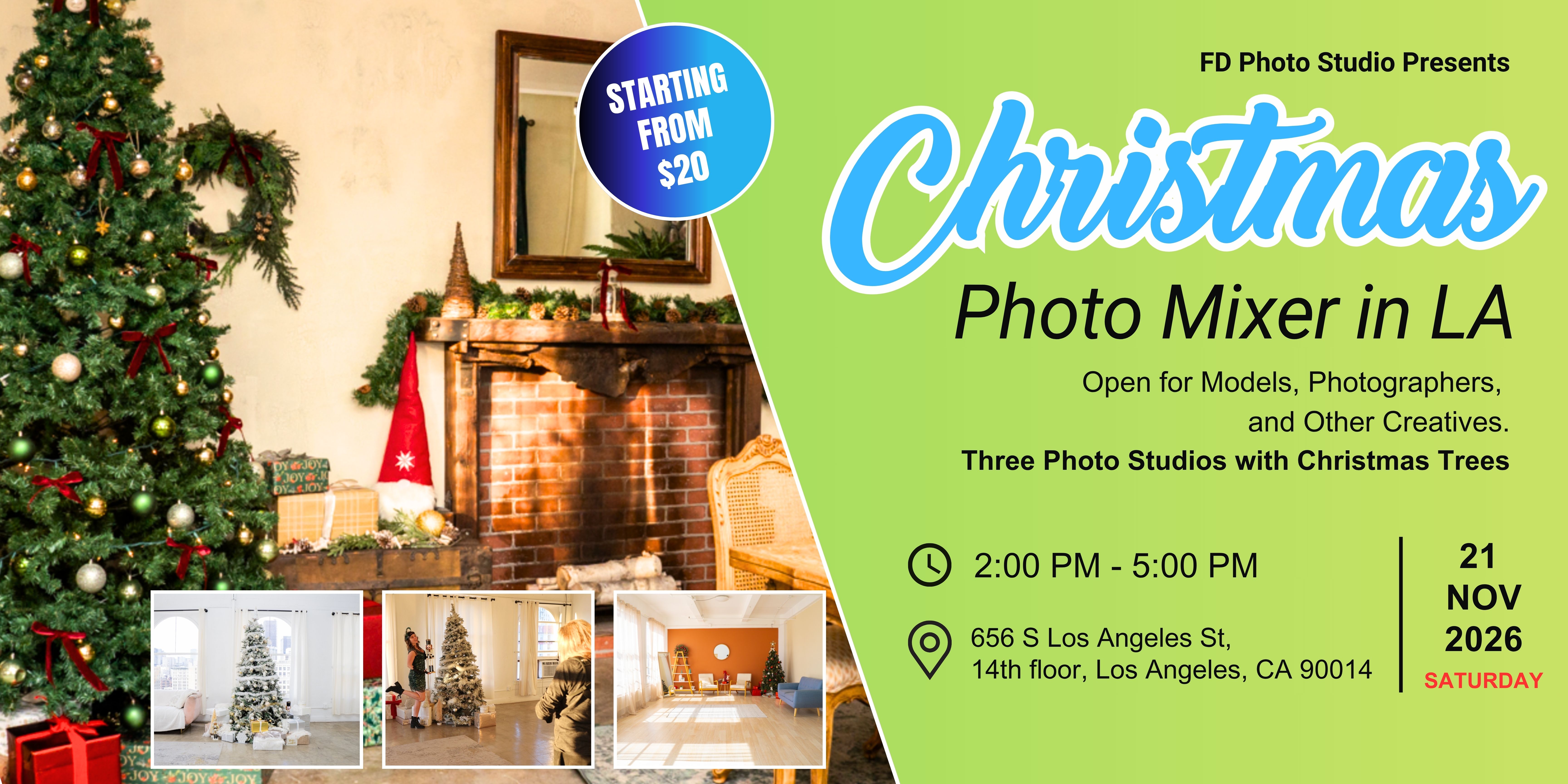 FD Photo Studio for rent
